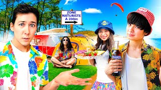 J'emmène des Japonais juger le CAMPING en France (et aussi le PMU🐎...)