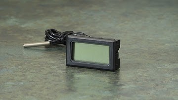 Digital Thermometer Video