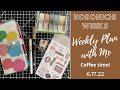 Hobonichi Weeks | Weekly Plan With Me | Coffee Time! | 6.17.22 | Functional Planning