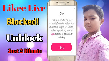 ব্যান হওয়া লাইভ ফিরিয়ে আনুন How to open banned live on likee app। recovery Magic live from likee app