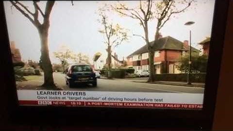 Chris Bensted on BBC News 24 talking about plans to let learner drivers on Motorways