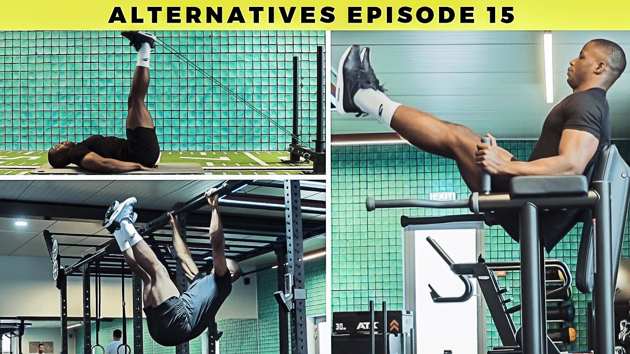 Alternative Exercises for WEIGHTED CAPTAIN'S CHAIR LEG & HIP RAISE