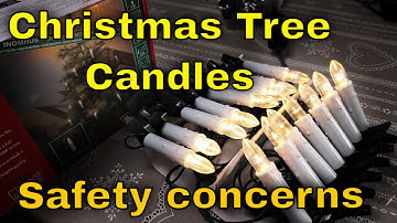 Cheap LED Christmas Tree Candles - First Impressions and Wiring Concerns
