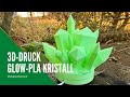 3D-Druck: Glow-Kristall – Selbstleuchtendes Filament im Test 💎✨