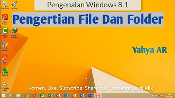 Pengenalan Windows 81 Pengertian File dan Folder