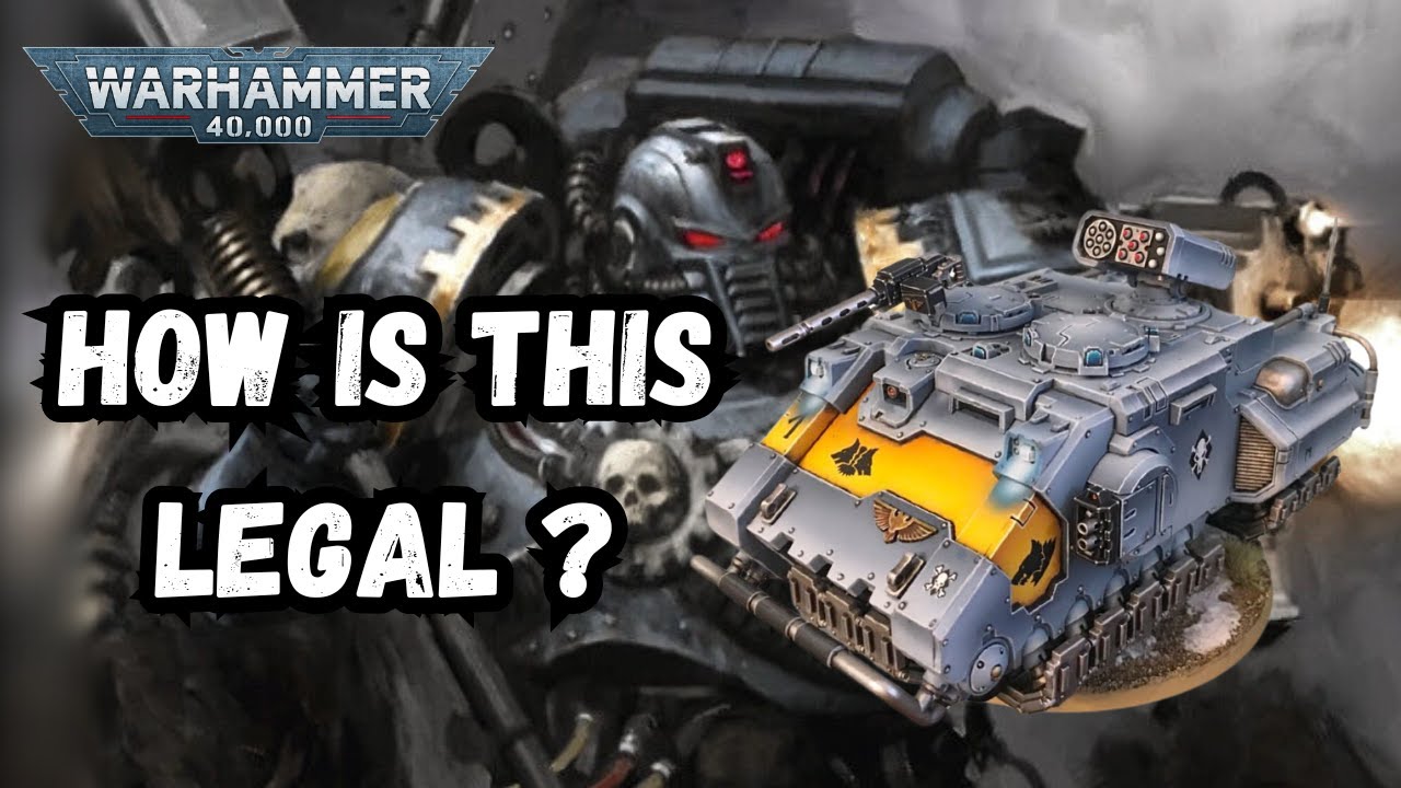 The Most Mental Space Wolf Codex Combo | Warhammer 40k