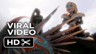 How To Train Your Dragon 2 VIRAL VIDEO - Dragon Races (2014) - Gerard Butler Sequel HD