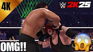 WWE2K25 - The Great Khali vs Kane | Extreme Rules Match | SummerSlam