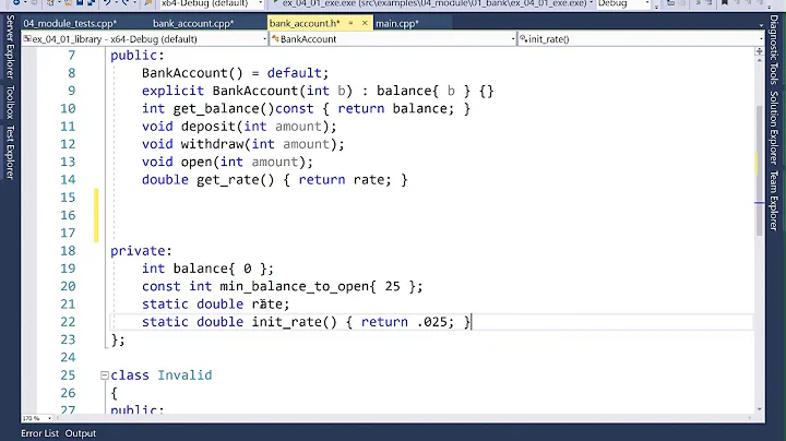 C++ static variables and classes