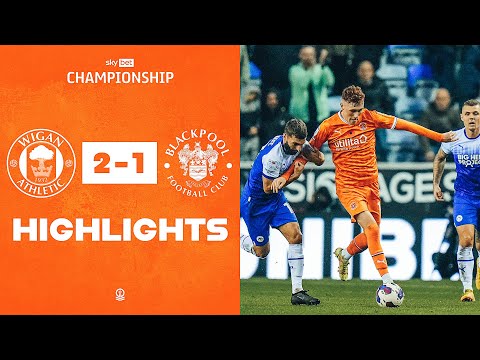 Wigan Blackpool Goals And Highlights