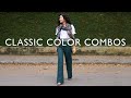 Classic Color Combinations That Always Look Chic - How To Wear Green