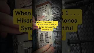 Using CV to Sync the Hikari Duos and Monos.