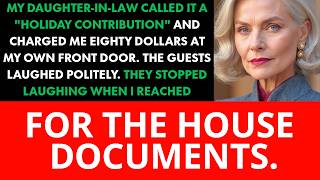 Full My Daughter-in-Law Charged Me $80 to Attend Thanksgiving in My Own Dining Room News