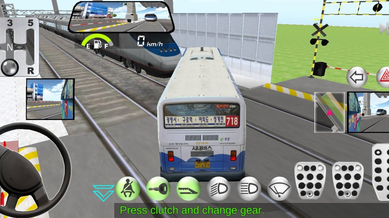 NEW PUBLIC BUS VS HEAVY TRAIN ||NEW ANDROID GAMEPLAY ||2026 NE2 GAMEPLAY