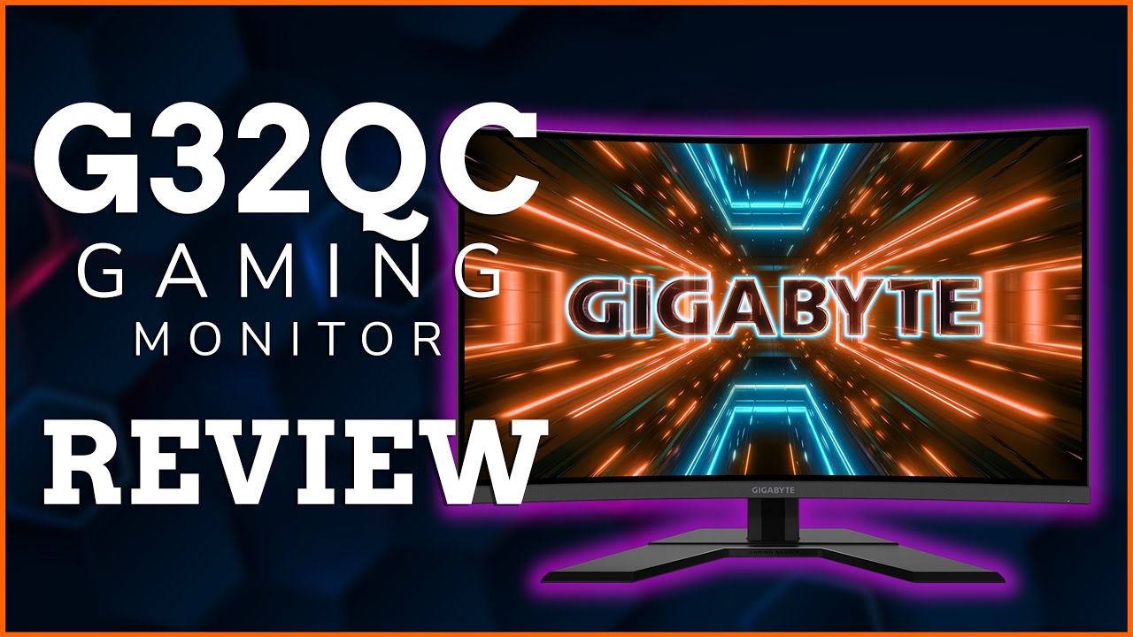 165hz G32QC Monitor Gaming YouTube Review Curved Gigabyte -