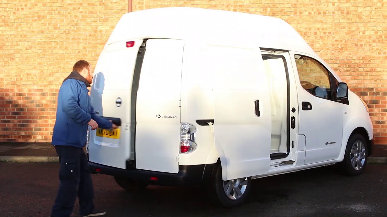 Nissan e-NV200 High Roof Van with Hygiene Lining - Vic Young Conversions 