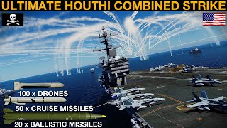 フーシ派の大規模協調攻撃は米軍トルーマン空母群を制圧できるか？（ウォーゲーム273） | DCS screenshot 4