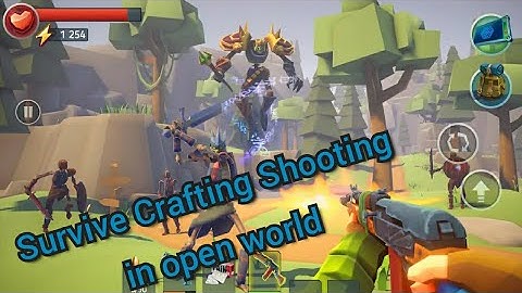 Gameplay Tegra: Crafting and Building Survival Shooter (part 1)