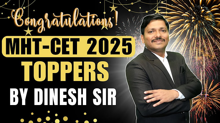 DINESH SIR TOPPERS OF MHT-CET 2025 | Congratulations to MHT-CET 2025 MATHS TOPPERS | DINESH SIR