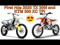 2020 KTM 300 XC TPI & Husqvarna TX300i First Ride - TPI Fuel Injected Two- Strokes