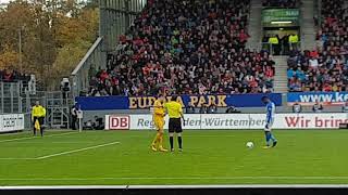 SC FREIBURG vs Hertha BSC Berlin -1. Elfmeter - 9. Spieltag Buli 2017/18