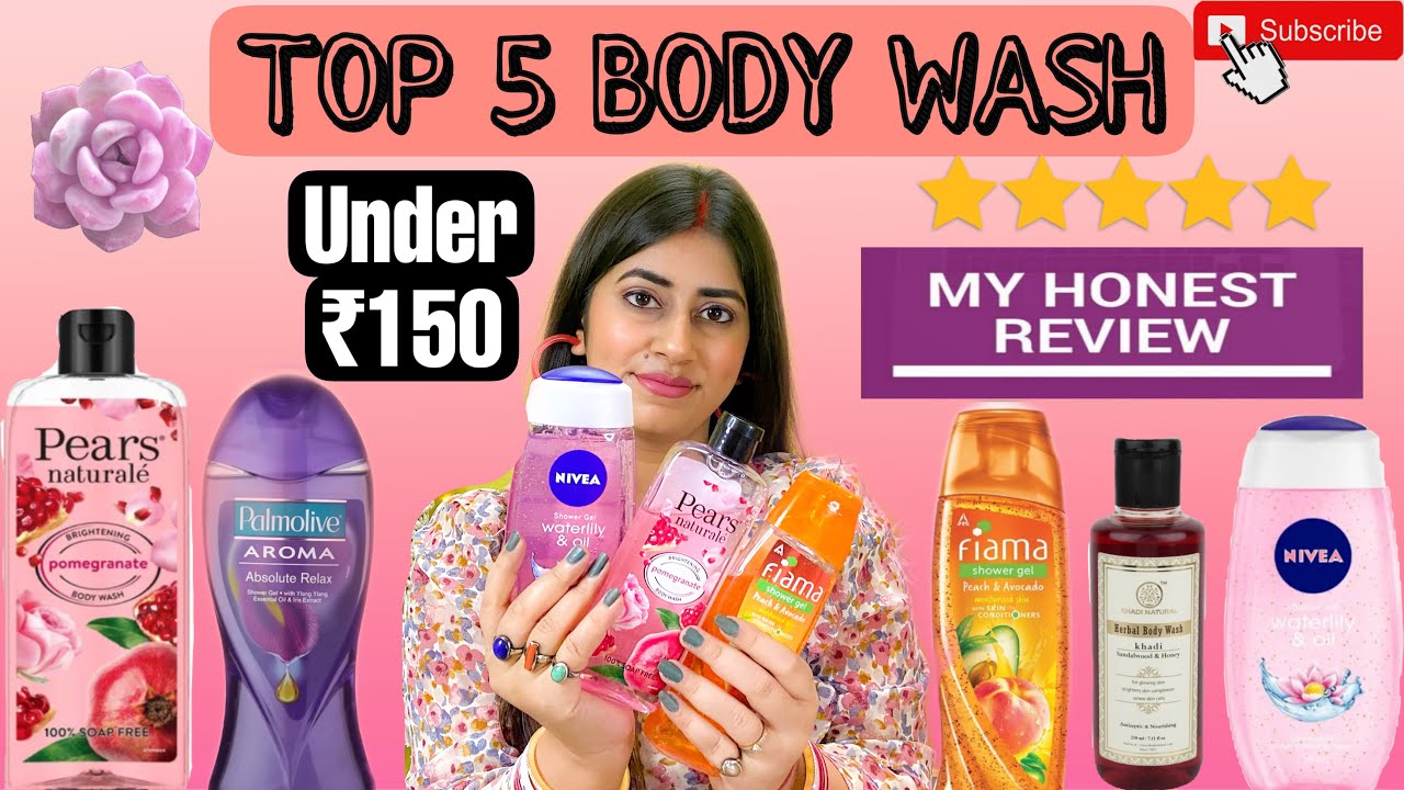 Top 5 Body Wash Under ₹150 II Affordable Shower Gel II Chinmayee's
