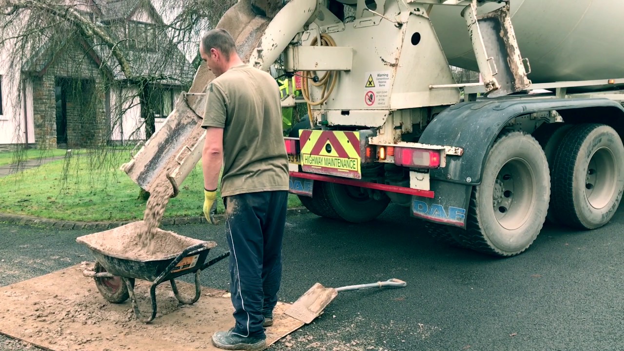 Concrete For Footings Highgrove Vale Orangery. YouTube