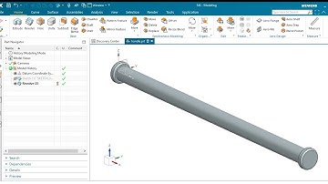 Siemens NX C Clamp Design Project Handle #cad #cadtutorials