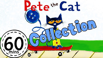 Pete The Cat and His Four Groovy Buttons 1 Hour Collection | KittyCatCollection
