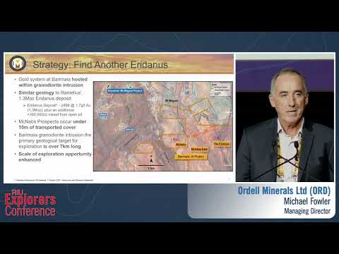 Ordell Minerals Ltd - RIU Explorers Conference 2026