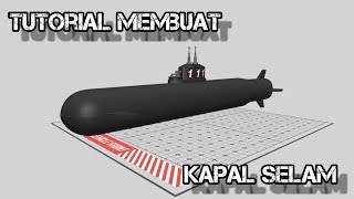 Tutorial membuat Kapal selam (Submarine) Di Draw Brick 3D screenshot 3