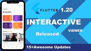 Flutter 1.20  Released with Awesome Updates | Interactive viewer and much more😍