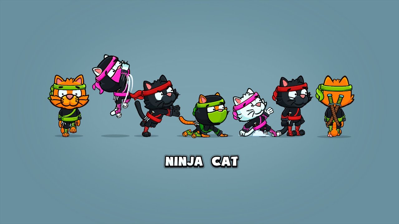 Ninja Cat Em Ação Criado Com Tecnologia Ai Generosa Ilustração Stock -  Ilustração de animal, rapidamente: 275970728