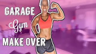 Garage Gym Makeover | Lesbian Couple | VLOG
