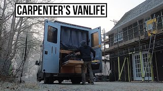 A Carpenter Living Full Time Vanlife in the UK