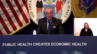 N.J. Gov. Phil Murphy provides final COVID update