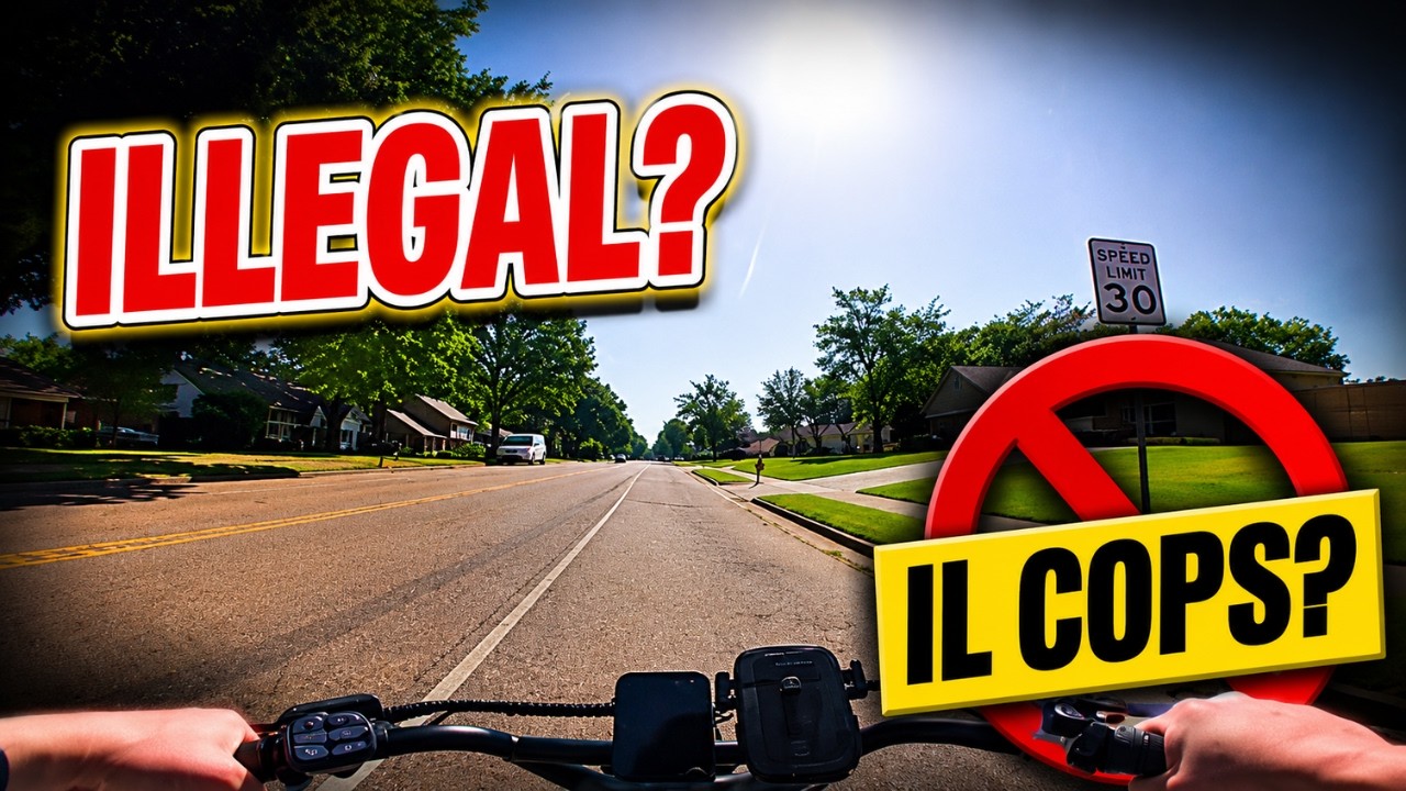 ILLEGAL E-BIKES? Illinois Law Update: SB 3336 Moves To The House! 🚨⚖ ...