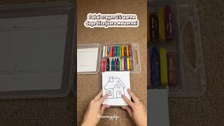 Using 24 color crayons can also be a coloring champion #greebel #crayongreebel #crayonanak