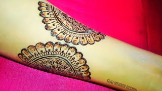 Dulhan Mehndi Design easy and Beautiful/ Bridal Mehndi Design//teju Mehndi design