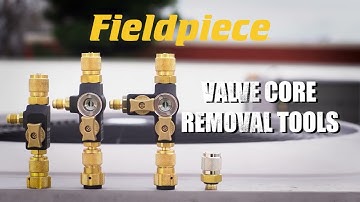 Speed Up Refrigerant Flow with FieldPiece Valve | Core Removal Tools, VC1, VC1G, VC2G