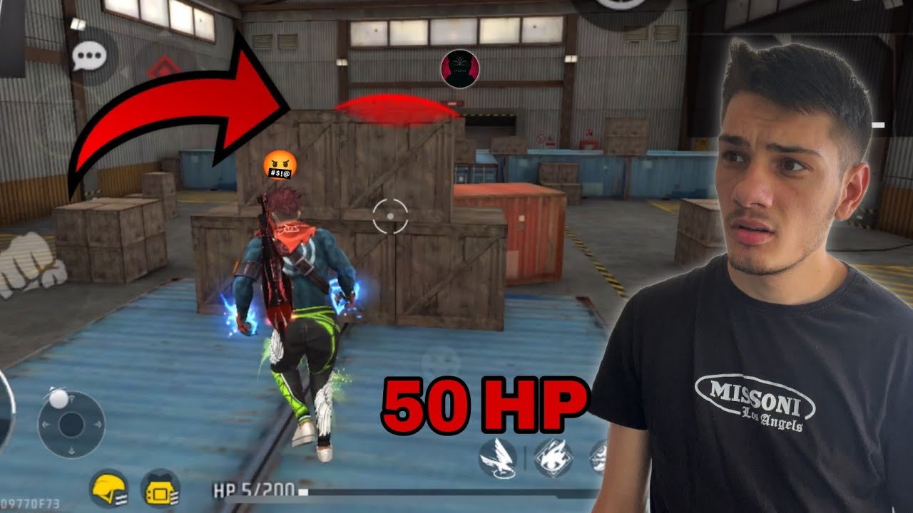 50 HP Challenger Lone Wolf Free fire 🎮