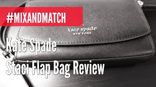 Kate Spade Staci Flap Bag Review (Mix & Match)