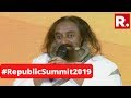 Watch: Sri Sri Ravi Shankar Speaks To Arnab Goswami On 'Bridging The Gap' | Republic Summit 2019