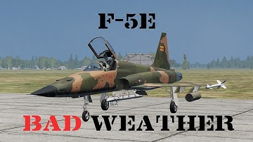 DCS  F-5E (Bad weather) MP mission