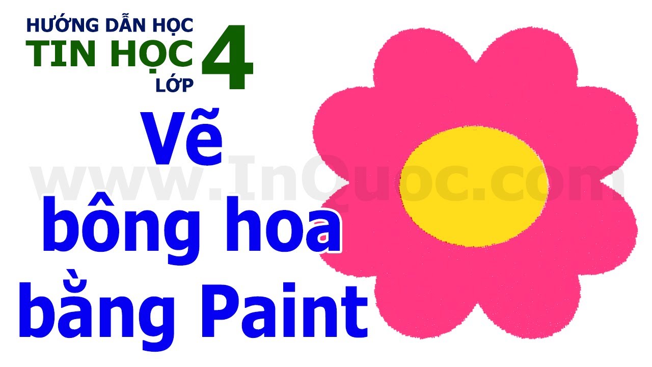 Cách vẽ bằng phần mềm Paint  Trung tâm Ngoại ngữ và Tin học Thăng Long