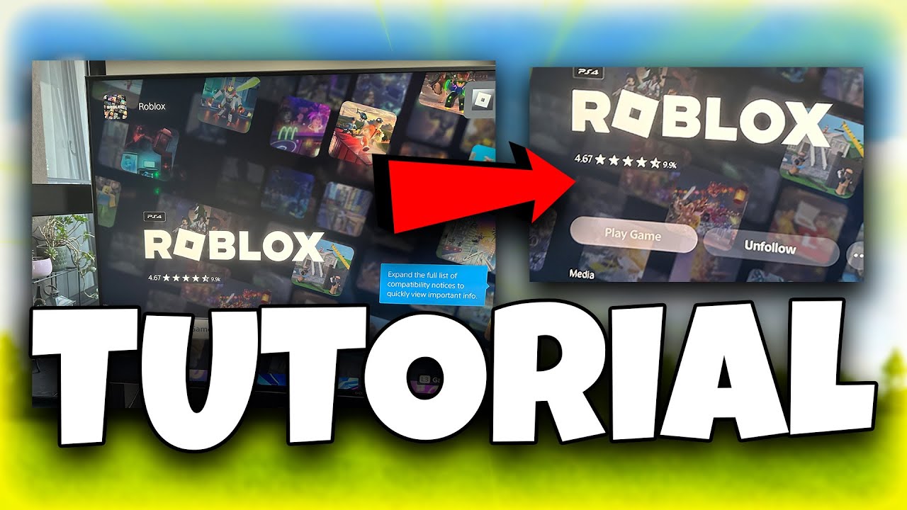 How To Download & Play Roblox On PS4 & PS5 Tutorial! (100% Working) 