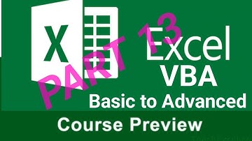 Excel VBA Beginner Tutorial Part13  Using a Named Range with the Range Object