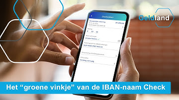 Hoe werkt de IBAN-naam Check? – Geldland #24