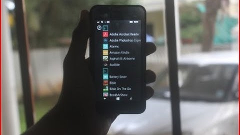 How to reset a Windows 8.1/10 phone(Microsoft/Nokia Lumia)530/535/630/635