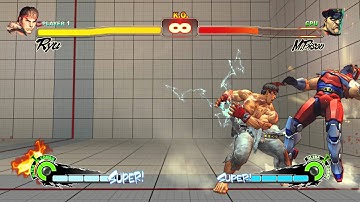 Ryu hadouken fadc infinite meter 40hit combo